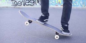 kick turn skateboard - is a trick to ride a skateboard